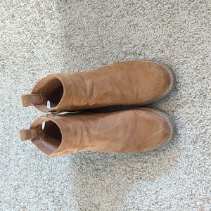 Cliffs White Mountain Camel Suede Booties size 9 1/2